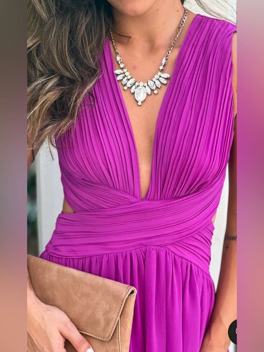 Sleeveless Juniors Prom Dresses Long Ruched Chiffon formal size M - Picture 12 of 12